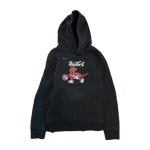 Kids Nike NBA Toronto Raptors Black Hoody Hoodie Pullover Sweater M Basketball